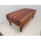 Pierre Frey Stripe Footstool
